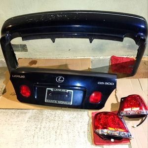 2004 GS300 Rear Bumper, Trunk, Taillights